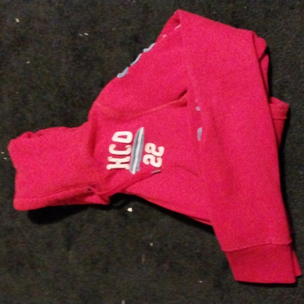 Red Hollister Hoodie